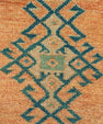 Turkish Mini Rug Oriental Hand Knotted Vintage Rug 1'5" x 2'11" #21245