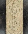 Turkish Mini Rug Oriental Hand Knotted Vintage Rug  1'7" x  3'10" #22029