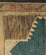 Turkish Mini Rug Oriental Hand Knotted Vintage Rug 1'6" x 3' #21247