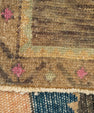 Turkish Mini Rug Oriental Hand Knotted Vintage Rug 1'6" x 3' #21247
