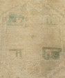 Turkish Mini Rug Oriental Hand Knotted Vintage Rug  1'7" x  3'7" #22106
