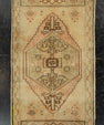 Turkish Mini Rug Oriental Hand Knotted Vintage Rug  1'9" x  3' #22008