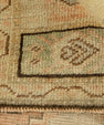Turkish Mini Rug Oriental Hand Knotted Vintage Rug  1'9" x  3' #22008