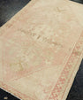Turkish Mini Rug Oriental Hand Knotted Vintage Rug  1'10" x  3' #22000