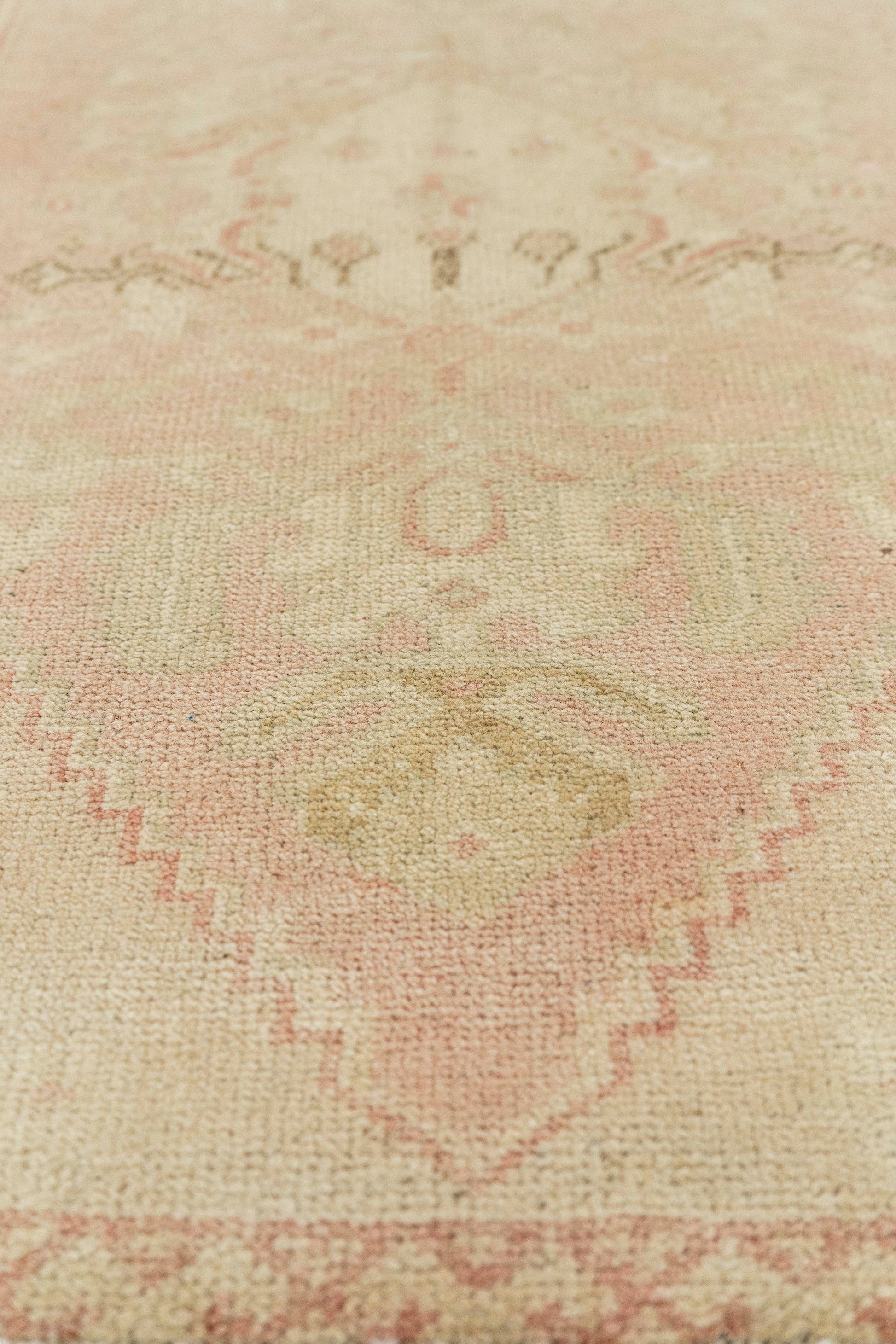 Turkish Mini Rug Oriental Hand Knotted Vintage Rug  1'10" x  3' #22000