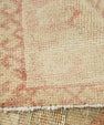 Turkish Mini Rug Oriental Hand Knotted Vintage Rug  1'10" x  3' #22000