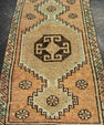 Turkish Mini Rug Oriental Hand Knotted Vintage Rug 1'8" x 3' #21097