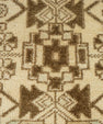 Turkish Mini Rug Oriental Hand Knotted Vintage Rug  1'7" x  2'11" #22077