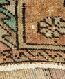 Turkish Mini Rug Oriental Hand Knotted Vintage Rug 1'8" x 3' #21097