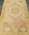 Turkish Mini Rug Oriental Hand Knotted Vintage Rug 1'6" x 2'11" #21242