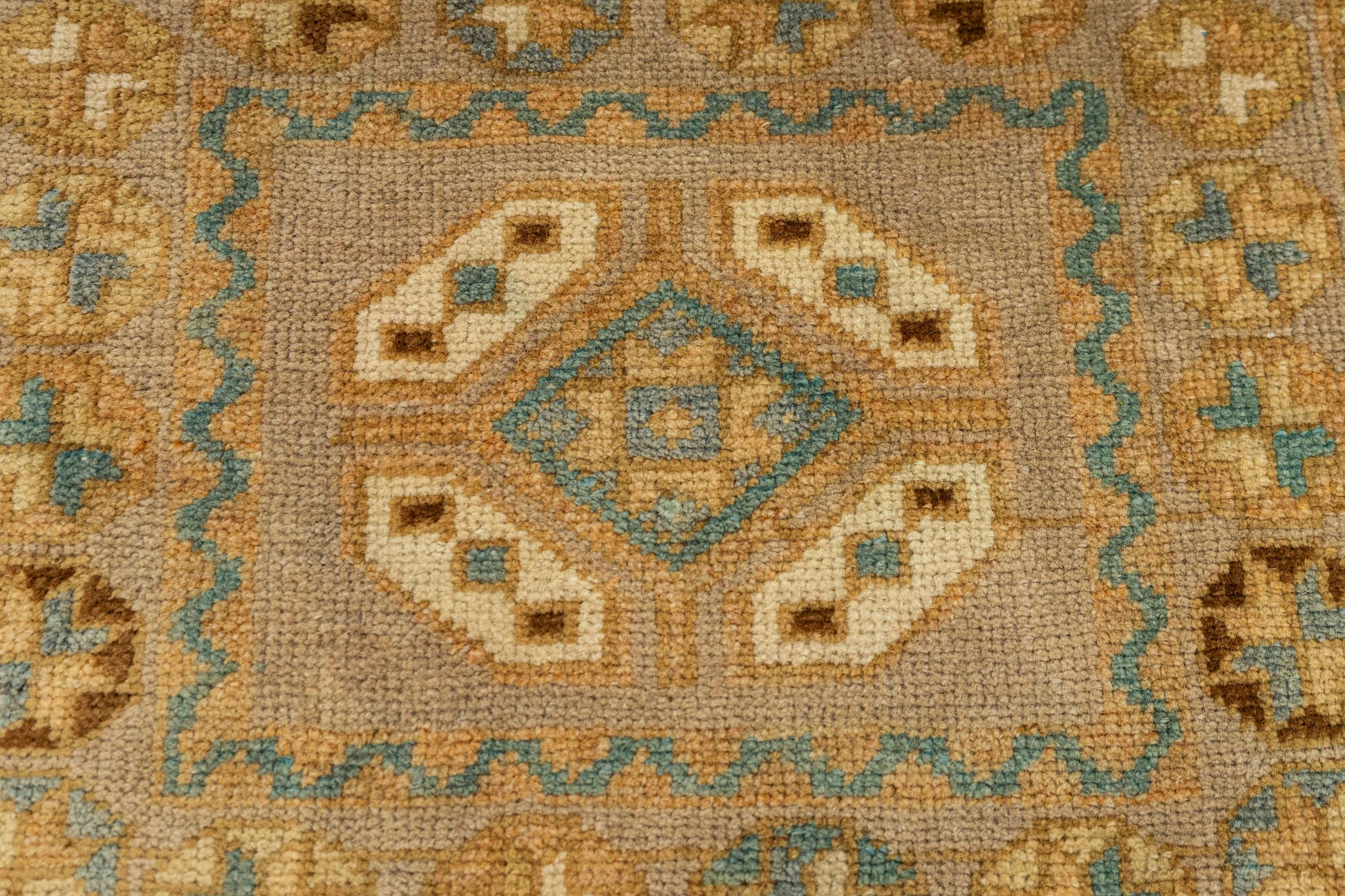 Turkish Mini Rug Oriental Hand Knotted Vintage Rug  1'8" x  3'2" #22062