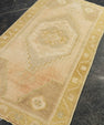 Turkish Mini Rug Oriental Hand Knotted Vintage Rug 1'6" x 2'11" #21242