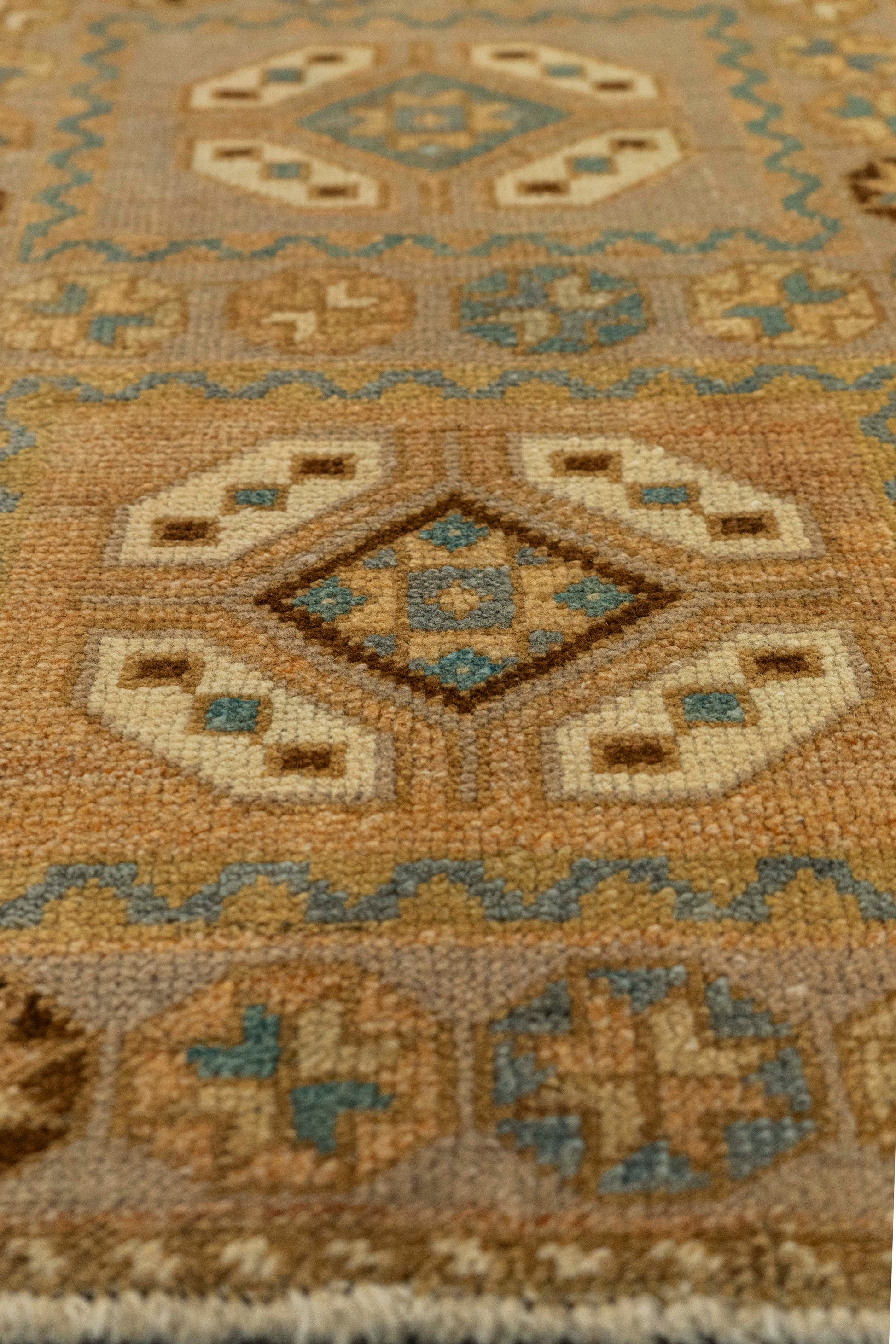 Turkish Mini Rug Oriental Hand Knotted Vintage Rug  1'8" x  3'2" #22062