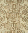 Turkish Mini Rug Oriental Hand Knotted Vintage Rug  1'6" x  3' #22064