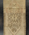 Turkish Mini Rug Oriental Hand Knotted Vintage Rug  1'9" x  3'3" #22061