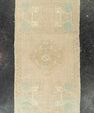 Turkish Mini Rug Oriental Hand Knotted Vintage Rug 1'7" x 2'11" #21239
