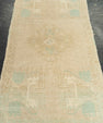 Turkish Mini Rug Oriental Hand Knotted Vintage Rug 1'7" x 2'11" #21239