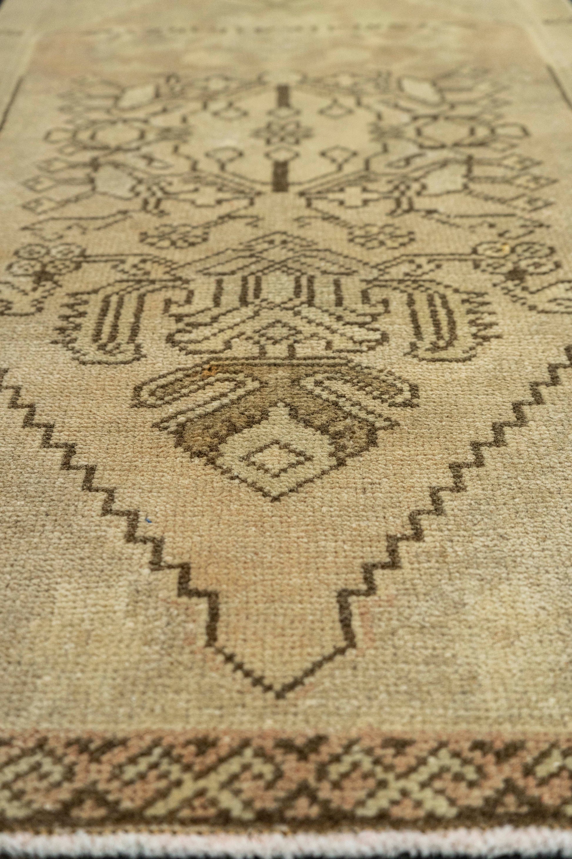 Turkish Mini Rug Oriental Hand Knotted Vintage Rug  1'9" x  3'3" #22061