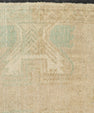 Turkish Mini Rug Oriental Hand Knotted Vintage Rug 1'7" x 2'11" #21239