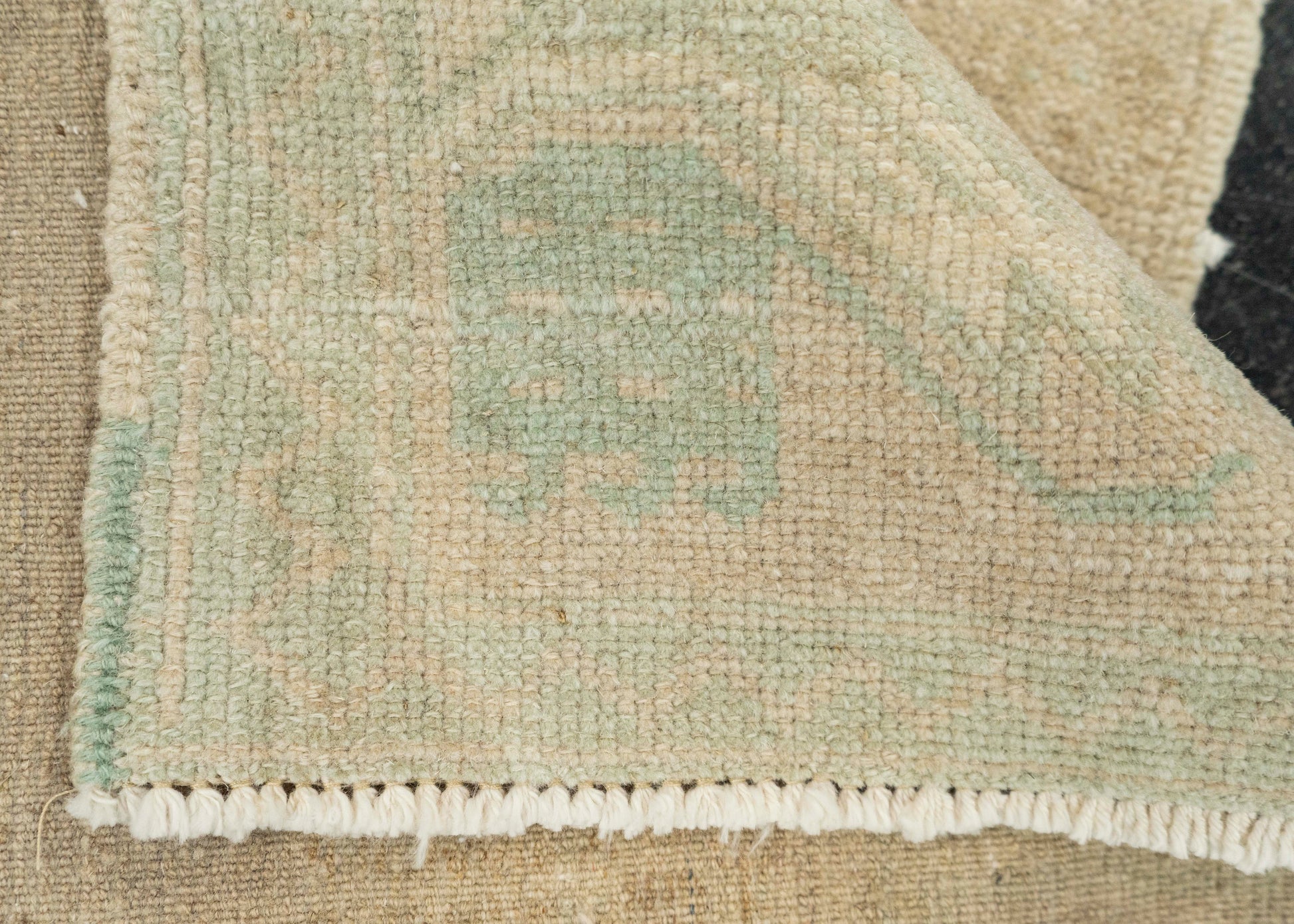 Turkish Mini Rug Oriental Hand Knotted Vintage Rug 1'7" x 2'11" #21239