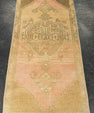 Turkish Mini Rug Oriental Hand Knotted Vintage Rug 1'7" x 3'5" #21266