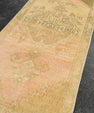 Turkish Mini Rug Oriental Hand Knotted Vintage Rug 1'7" x 3'5" #21266