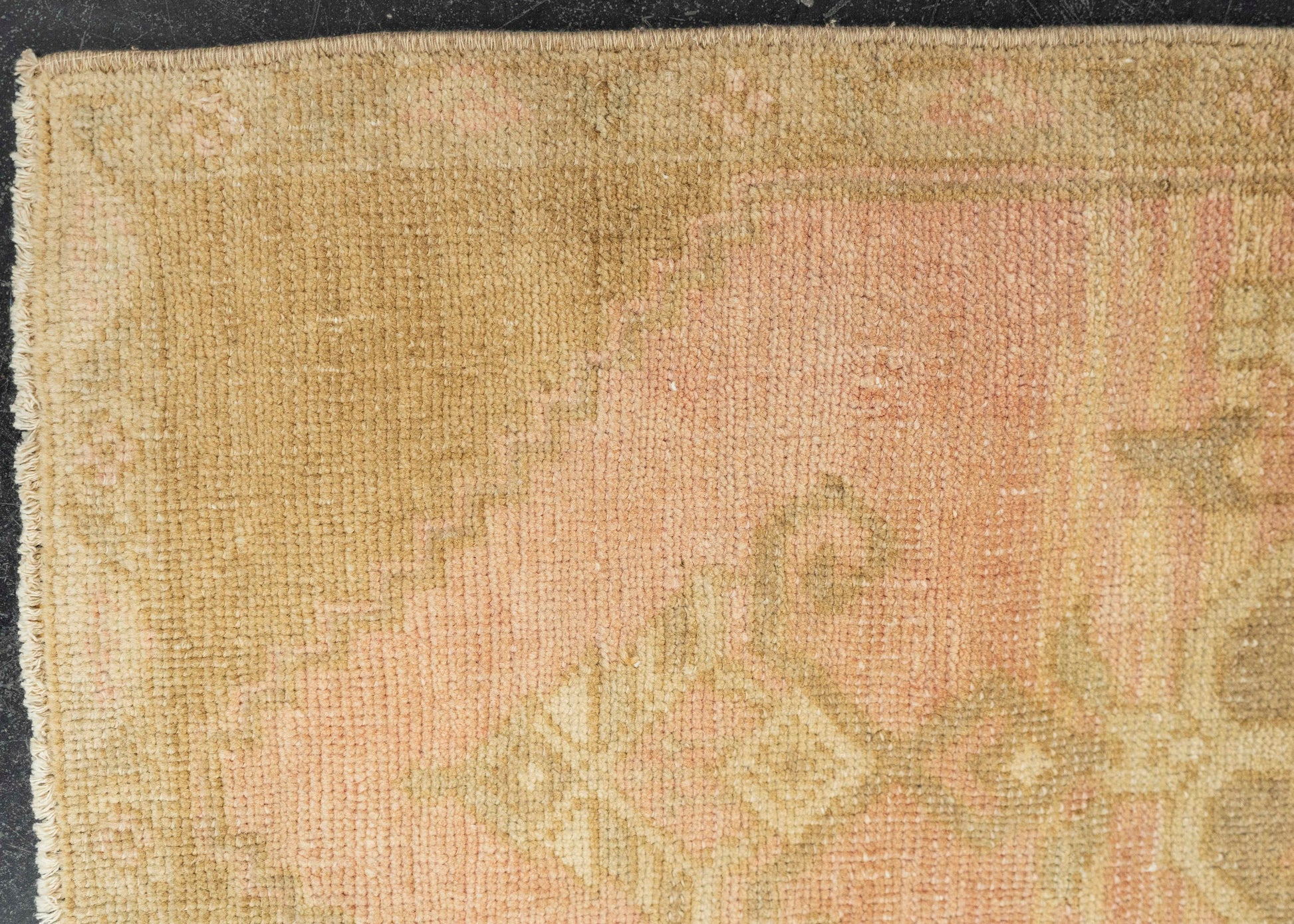 Turkish Mini Rug Oriental Hand Knotted Vintage Rug 1'7" x 3'5" #21266
