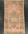 Turkish Mini Rug Oriental Hand Knotted Vintage Rug 1'8" x 2'11" #21094