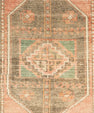 Turkish Mini Rug Oriental Hand Knotted Vintage Rug 1'8" x 2'11" #21094