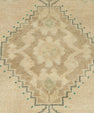 Turkish Mini Rug Oriental Hand Knotted Vintage Rug  1'6" x  2'9" #22001