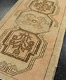 Turkish Mini Rug Oriental Hand Knotted Vintage Rug  1'8" x  3'3" #22038