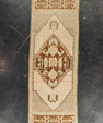 Turkish Mini Rug Oriental Hand Knotted Vintage Rug 1'2" x 3'4" #21042
