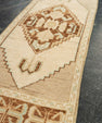 Turkish Mini Rug Oriental Hand Knotted Vintage Rug 1'2" x 3'4" #21042