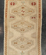 Turkish Mini Rug Oriental Hand Knotted Vintage Rug 1'10" x 2'10" #21045