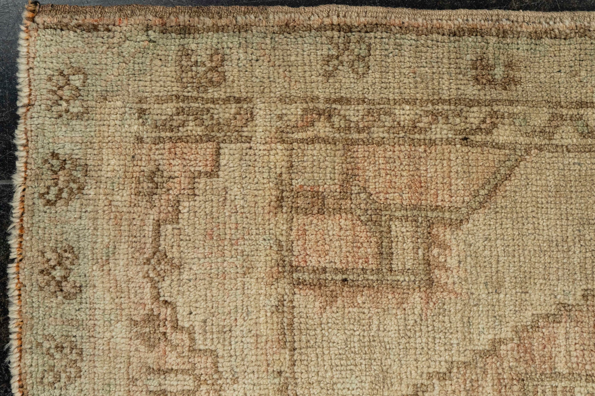 Turkish Mini Rug Oriental Hand Knotted Vintage Rug  1'11" x  3'5" #22108