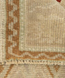 Turkish Mini Rug Oriental Hand Knotted Vintage Rug 1'10" x 2'10" #21045