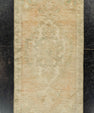 Turkish Mini Rug Oriental Hand Knotted Vintage Rug  1'7" x  3' #22105