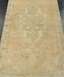 Turkish Mini Rug Oriental Hand Knotted Vintage Rug  1'7" x  3' #22105