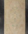 Turkish Mini Rug Oriental Hand Knotted Vintage Rug 1'10" x 2'9" #21020
