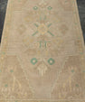 Turkish Mini Rug Oriental Hand Knotted Vintage Rug 1'10" x 2'9" #21020