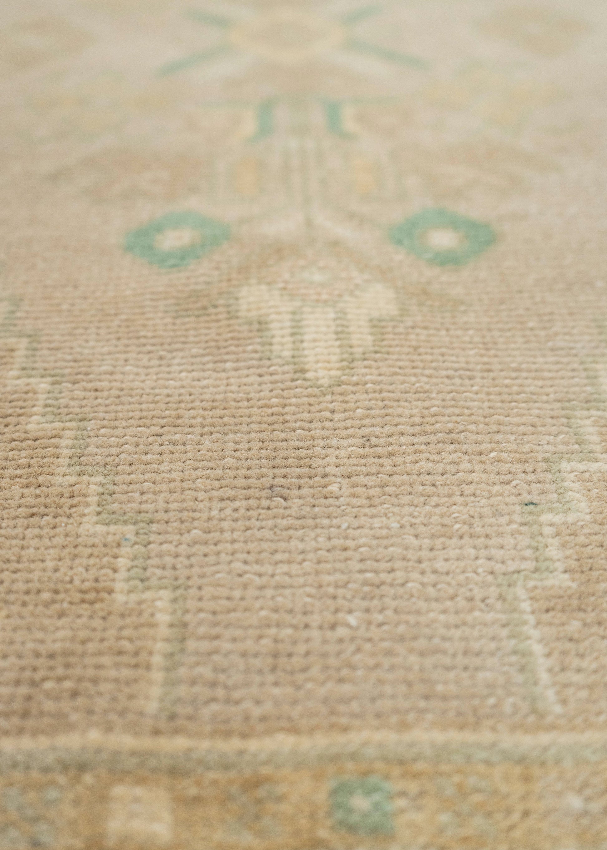 Turkish Mini Rug Oriental Hand Knotted Vintage Rug 1'10" x 2'9" #21020