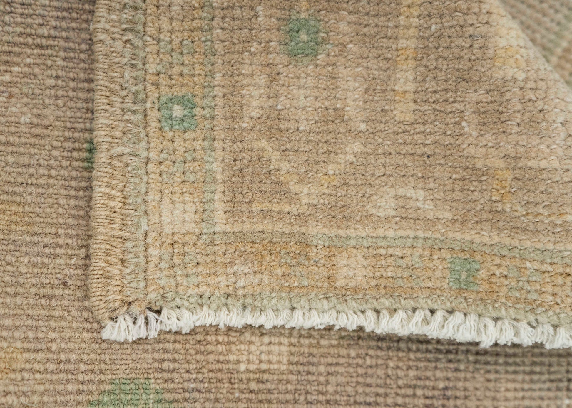 Turkish Mini Rug Oriental Hand Knotted Vintage Rug 1'10" x 2'9" #21020