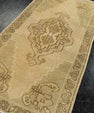 Turkish Mini Rug Oriental Hand Knotted Vintage Rug  1'7" x  3'1" #22063