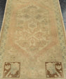 Turkish Mini Rug Oriental Hand Knotted Vintage Rug  1'7" x  2'10" #22095