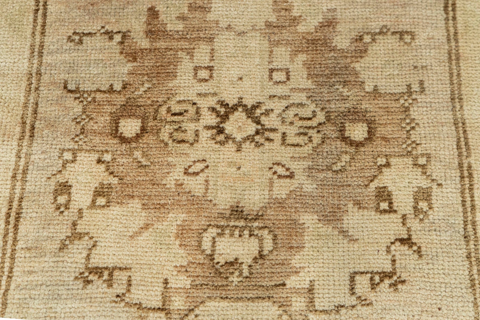 Turkish Mini Rug Oriental Hand Knotted Vintage Rug  1'7" x  3'4" #22037