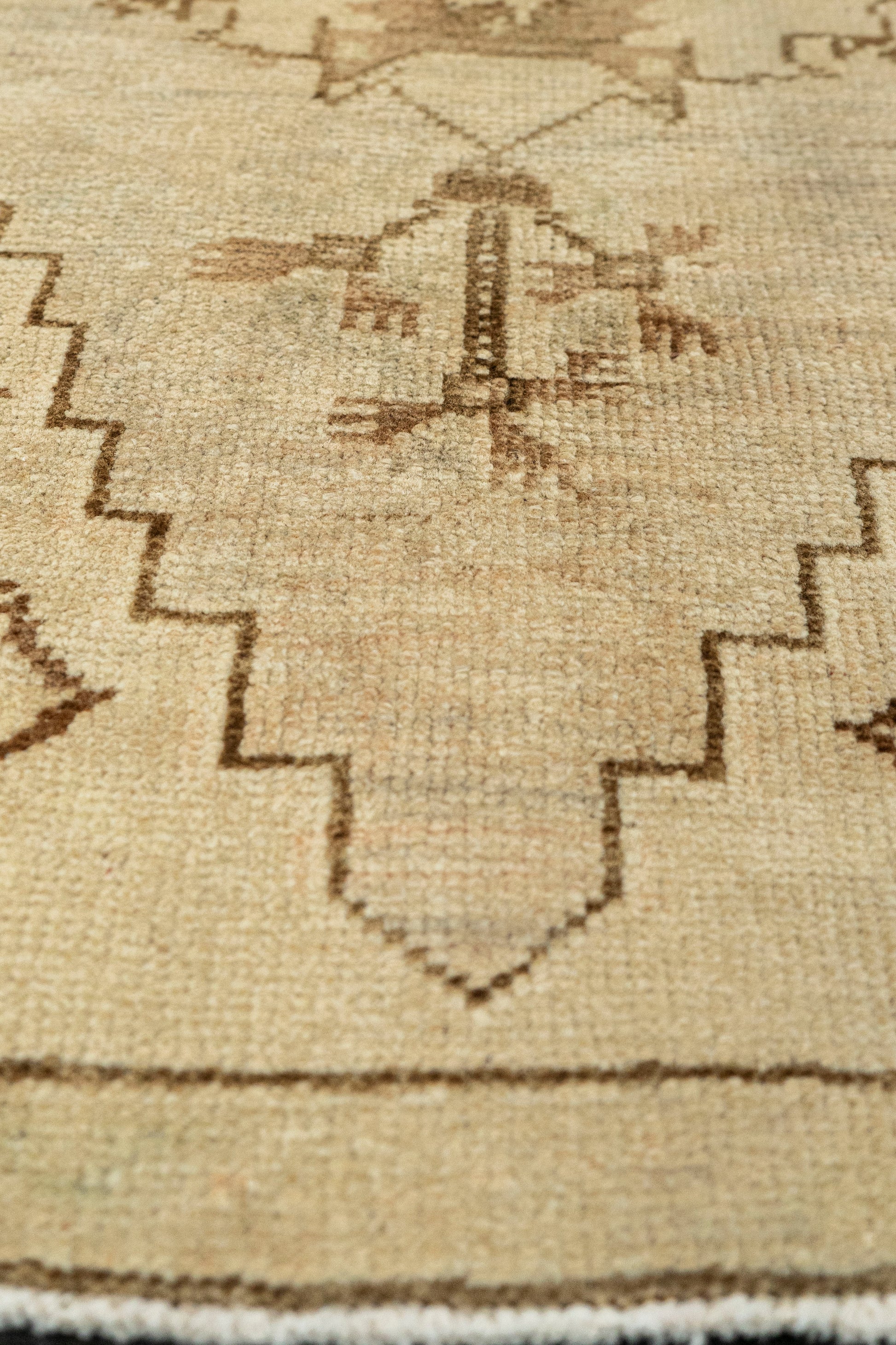 Turkish Mini Rug Oriental Hand Knotted Vintage Rug  1'7" x  3'4" #22037
