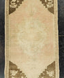 Turkish Mini Rug Oriental Hand Knotted Vintage Rug  1'9" x  3' #22069