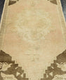 Turkish Mini Rug Oriental Hand Knotted Vintage Rug  1'9" x  3' #22069