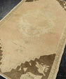Turkish Mini Rug Oriental Hand Knotted Vintage Rug  1'9" x  3' #22069