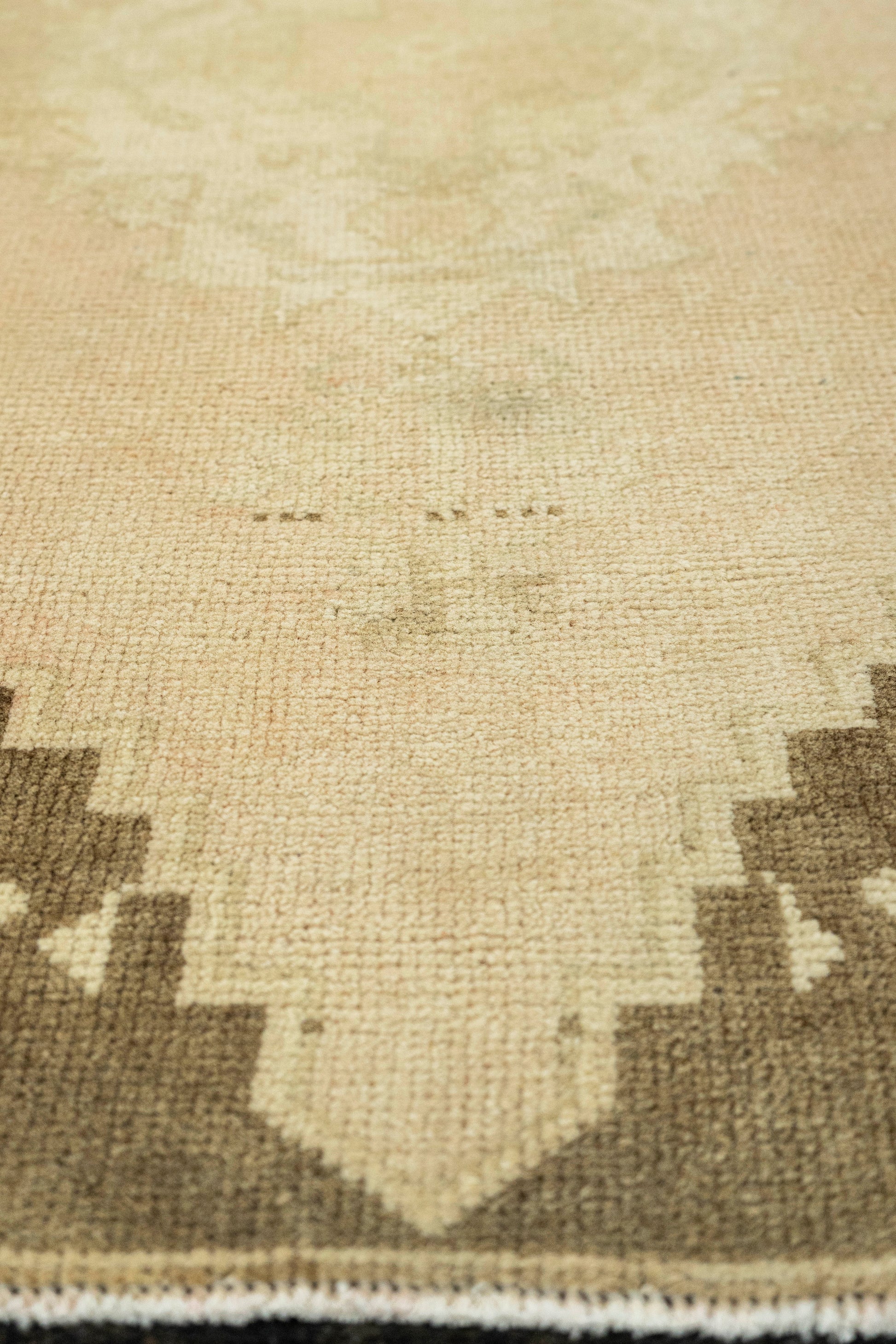 Turkish Mini Rug Oriental Hand Knotted Vintage Rug  1'9" x  3' #22069